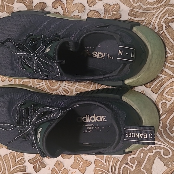 Adidas NMD_1 STLT Primeknit Running Shoe. Linen Green Men's Size 9.5. - Picture 6 of 10